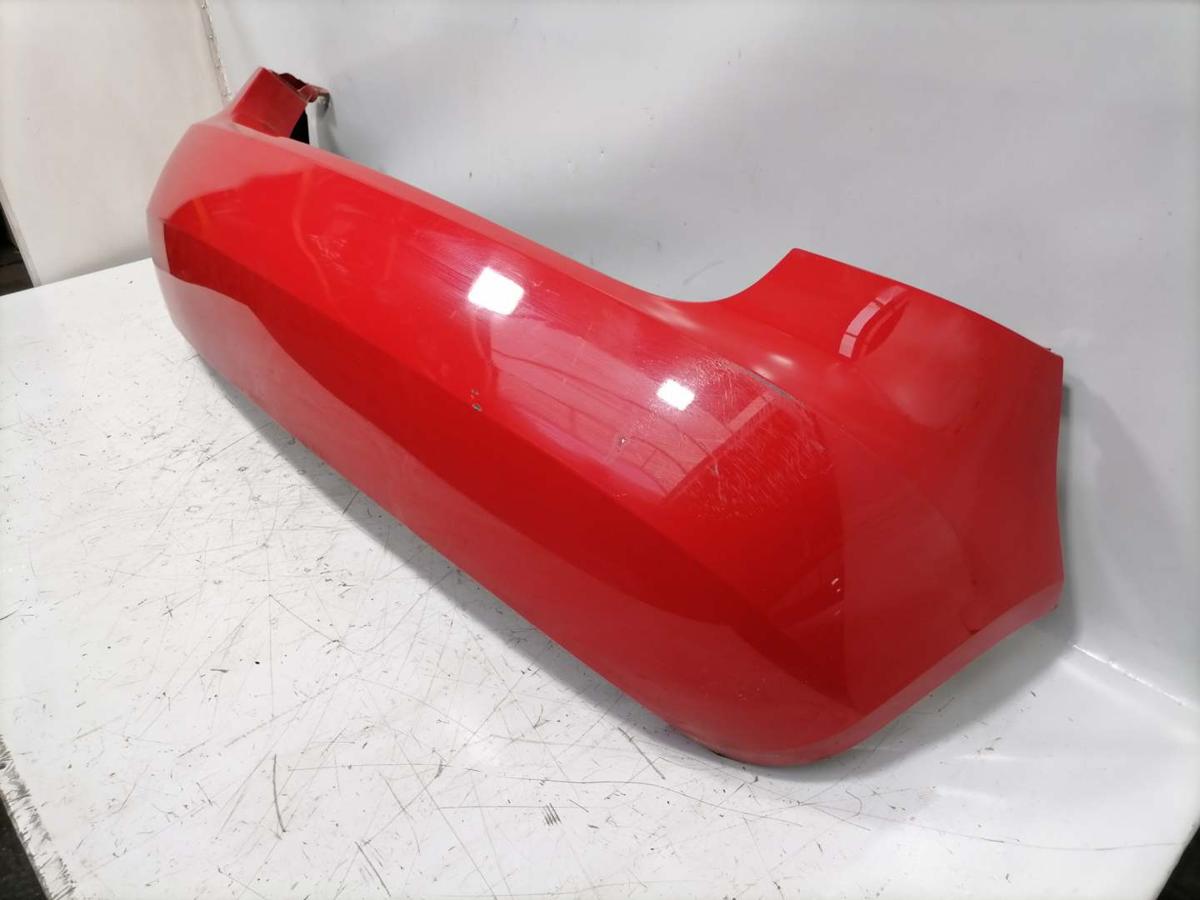 Skoda Fabia 2 5J original Sto&szlig;stange Stossf&auml;nger hinten Coridarot LF3K Flie&szlig;heck Bj.2012